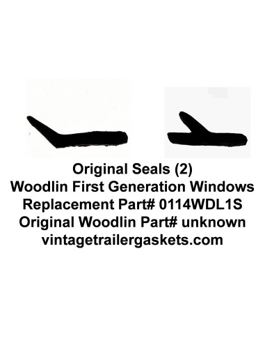 Woodlin Seal for First Generation Vintage Woodlin Windows