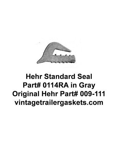 Hehr Standard Glass Seal for Vintage Hehr Awning Windows